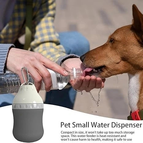 Foldable Dog Water Bottle – Portable Pet Water Bottle for Dogs & Cats Outdoor Walking Hiking Travel