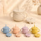 Ginbear 2-in-1 Silicone Baby Sippy Cup – Spill-Proof Straw Cup & Snack Container for Toddlers 1-3 Years