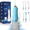 H2ofloss Cordless Water Dental Flosser – 5 Modes, Rechargeable IPX7 Waterproof Oral Irrigator with 300ml Tank for Home & Travel