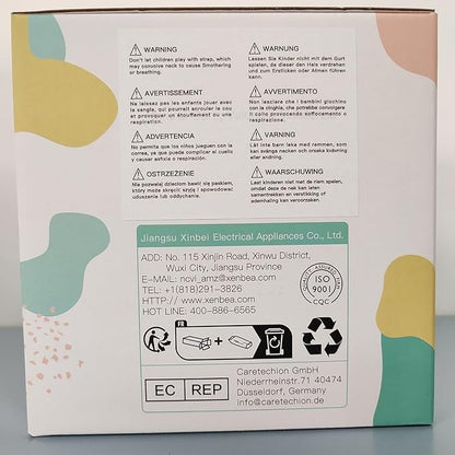 NCVI Breastmilk Cooler Bag with 2 Ice Pack, Breast Pump Bag with Cooler Fits 6 Bottles, Double Layer Breast Milk Travel Bag Baby Bottle, for Travel, Nursing Mom Daycare, Work, Picnic