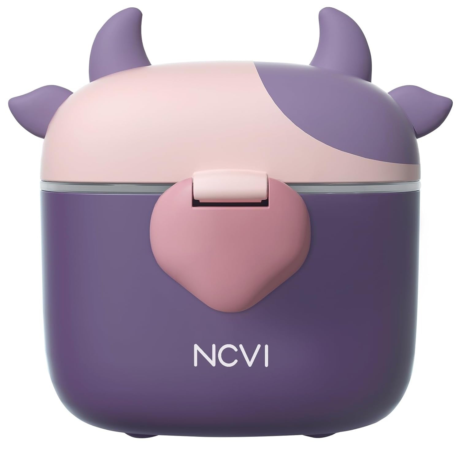 NCVI Baby Formula Dispenser On The Go, Formula Container To Go, Formula Holder for Travel, Outdoor Picnic with Baby Infant, Portable Container for Milk Powder, Snacks, Candy, Fruits