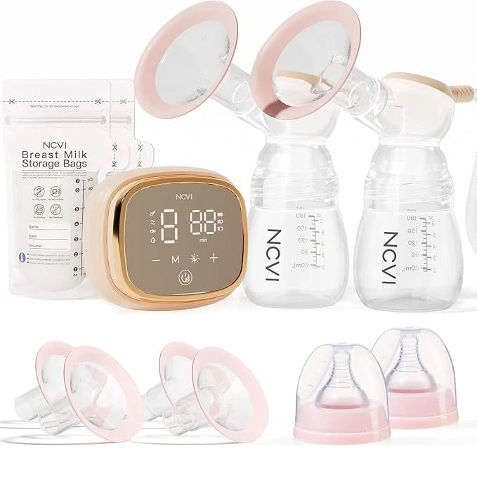 Manual Breast Pump For Breastfeeding – 20mm Soft Silicone Flange, 5oz, BPA-Free