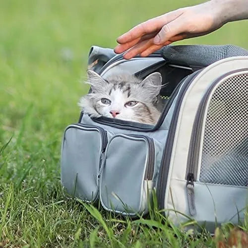 Pet Carrier Bag – Travel & Outdoor Breathable Case (Set of 1)