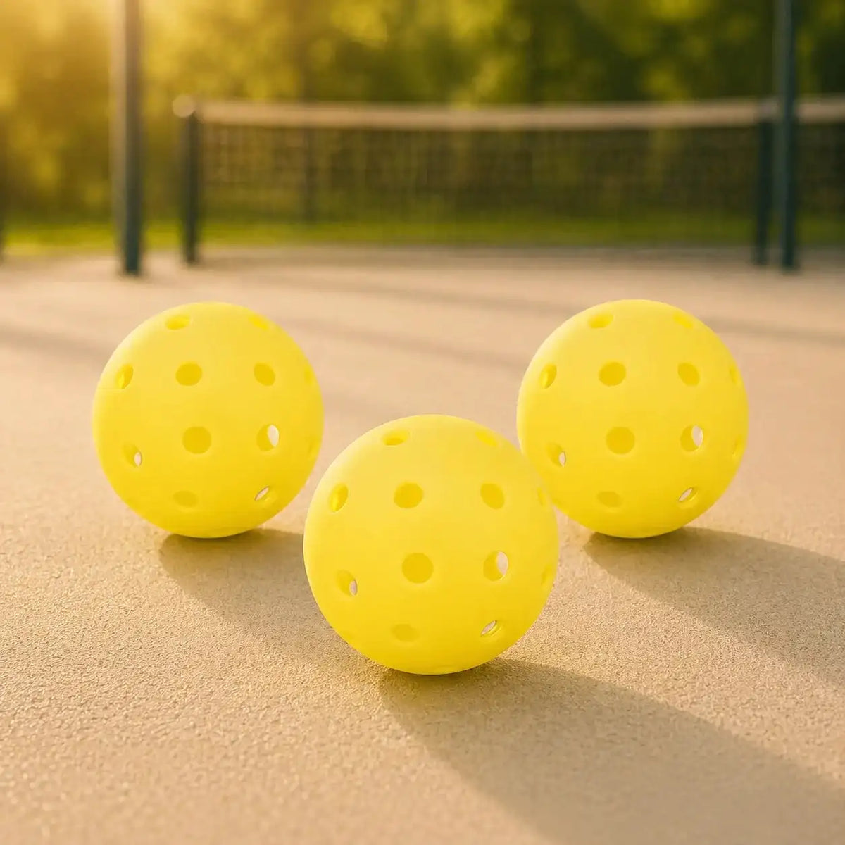 Pickleball Balls – 40-Hole High Bounce Durable Pickleballs for Outdoor & Indoor Play