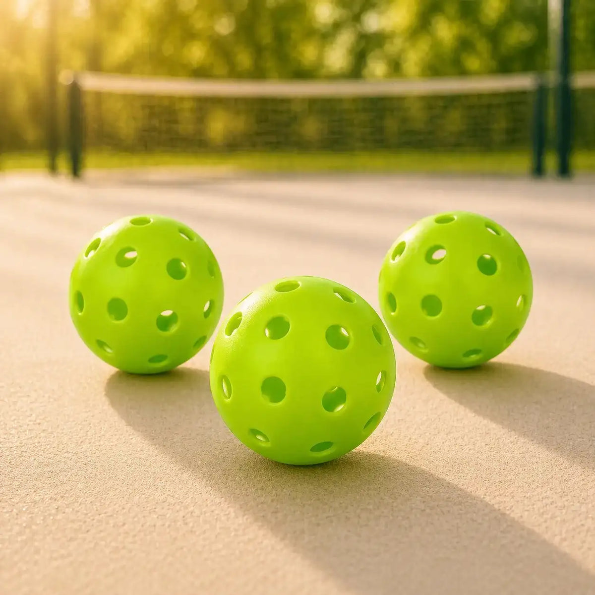 Pickleball Balls – 40-Hole High Bounce Durable Pickleballs for Outdoor & Indoor Play