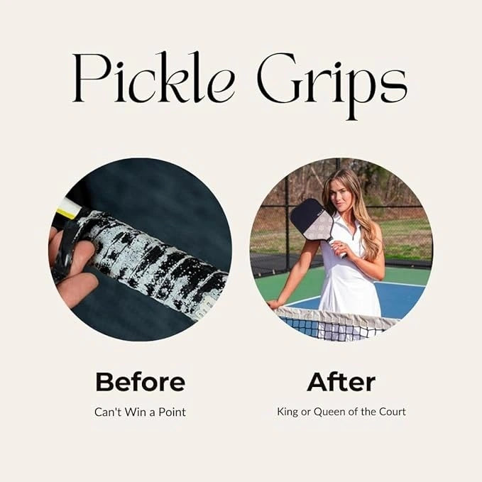 Pickleball Grip Tape India – Moisture-Wicking Wrap 2 Pack