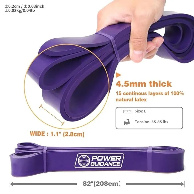 Pull Up Assist Bands India – 5 PCS Resistance Training Set