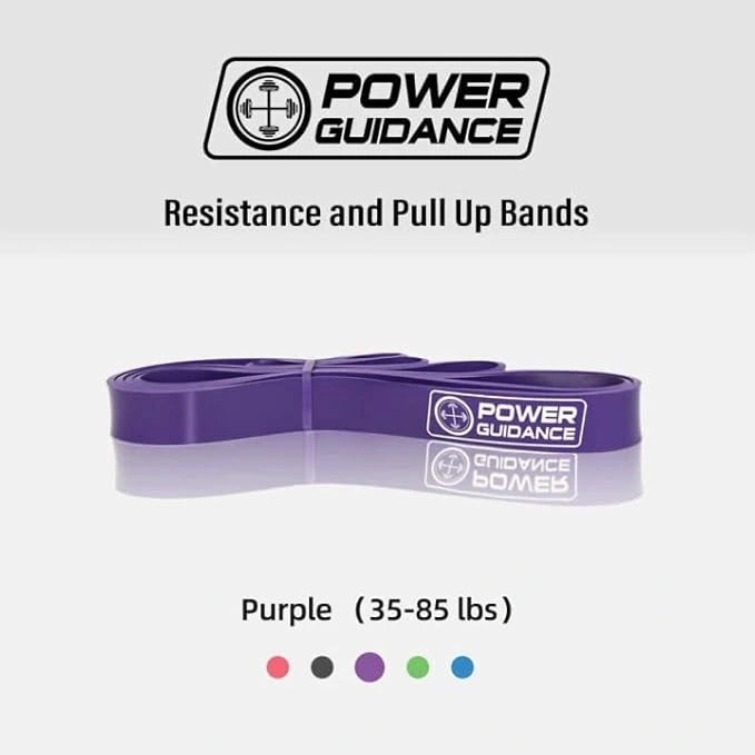 Pull Up Assist Bands India – 5 PCS Resistance Training Set