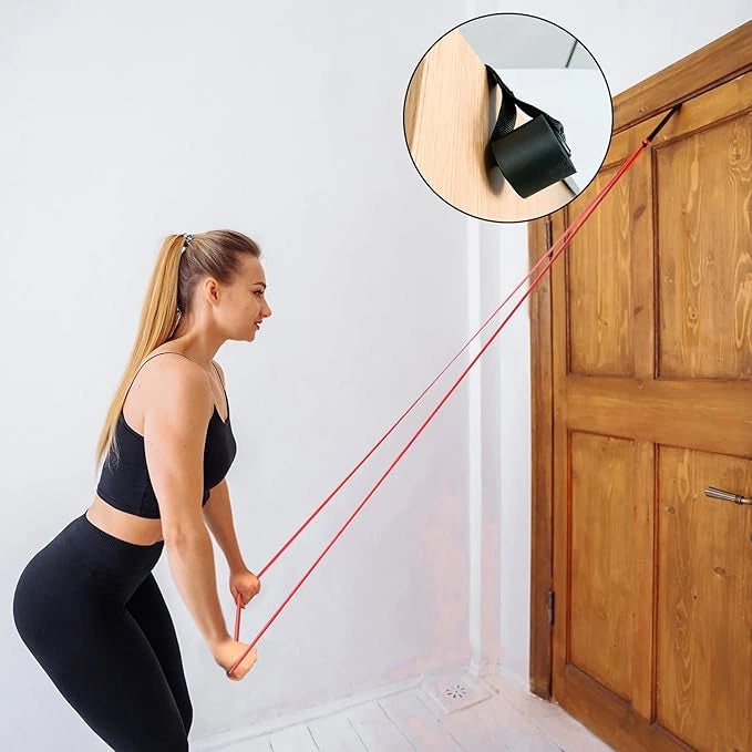 Resistance Bands Set – Pull Up Assist, Strength Training & Full Body Workout Bands (5 Levels)