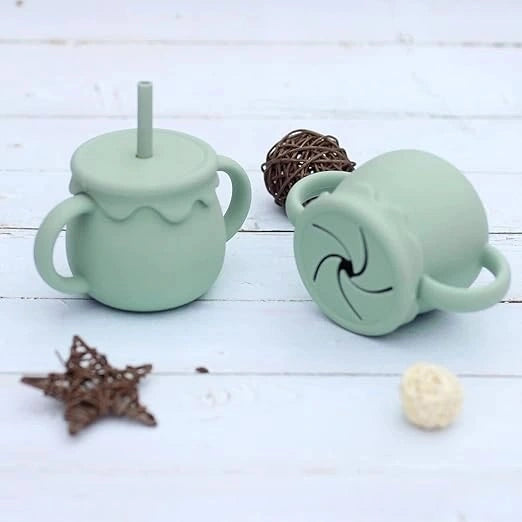 Silicone Baby Sippy Cup India – Spill-Proof Toddler 1-3 Yr