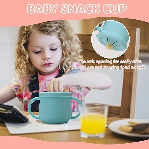 Silicone Baby Sippy Cup India – Spill-Proof Toddler 1-3 Yr