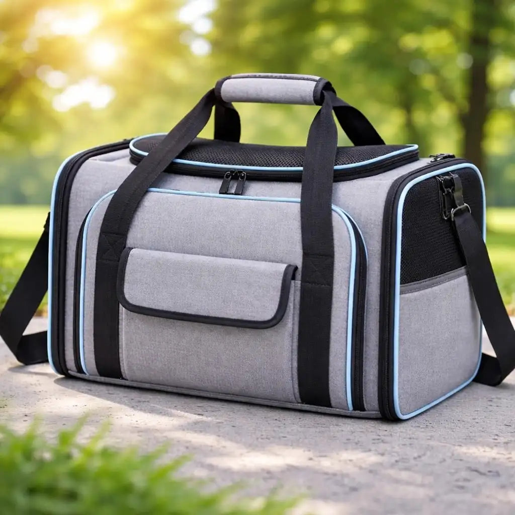 Soft-Sided Pet Carrier Bag – Comfortable & Lightweight Travel Bag For pets