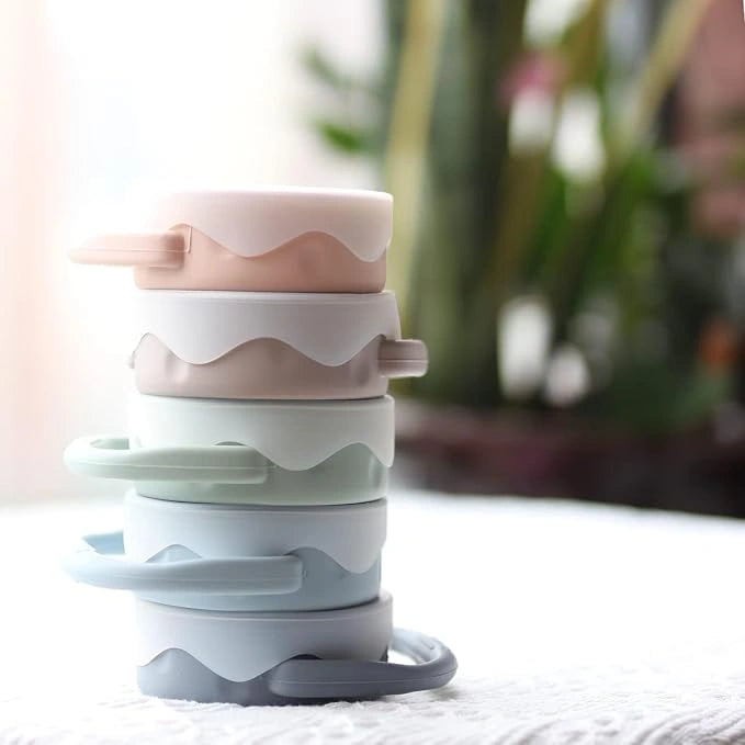 Spill-Proof Baby Snack Cup India – Ginbear Toddler Bowl