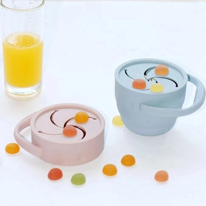 Spill-Proof Baby Snack Cup India – Ginbear Toddler Bowl