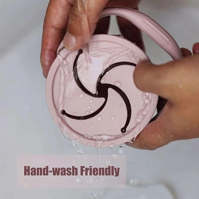 Spill-Proof Baby Snack Cup India – Ginbear Toddler Bowl
