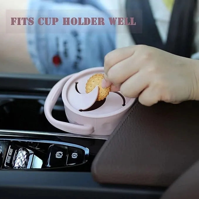 Spill-Proof Baby Snack Cup India – Ginbear Toddler Bowl