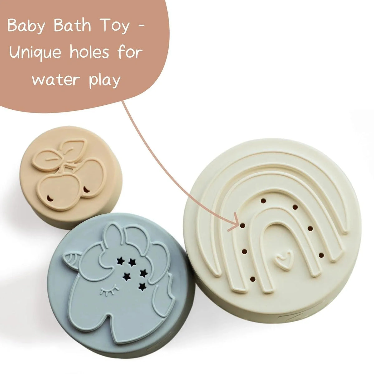 Stacking Baby Toys – Montessori Sensory Silicone Stacking Balls & Cups for 6-18 Months